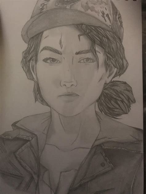 aftbooru|Clementine TWDG Fan art update: : r/TheWalkingDeadGame